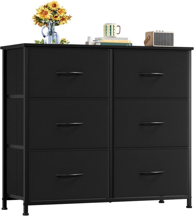Ladekast Zwart - Dressoir - Stijlvol
