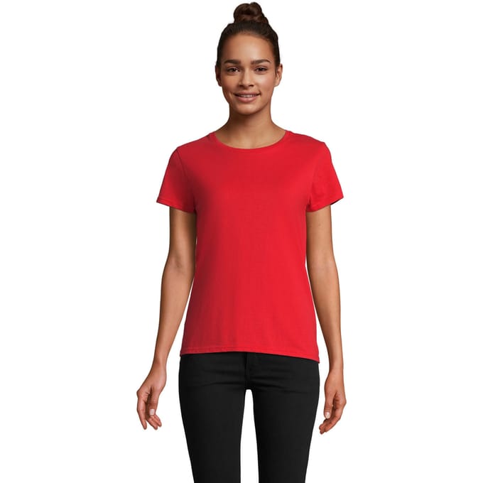 SOLS Dames/Dames Pioneer T-Shirt (Helder rood)