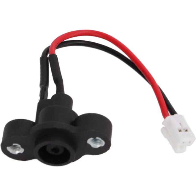 Elektrische Scooter Oplaadpoort Batterij Vervangingsinterface voor Ninebot ES1 Accessoires red