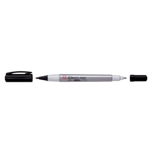 Viltstift sakura identi-pen multifunctioneel zwart