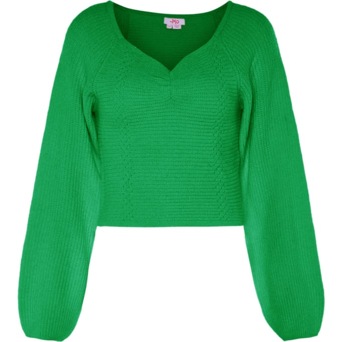 Mymo Jumper Dames Grasgroen