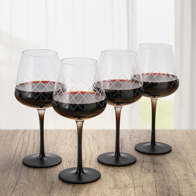 Luxe Wijnglazen set - Wijnglazen beker-4 pieces