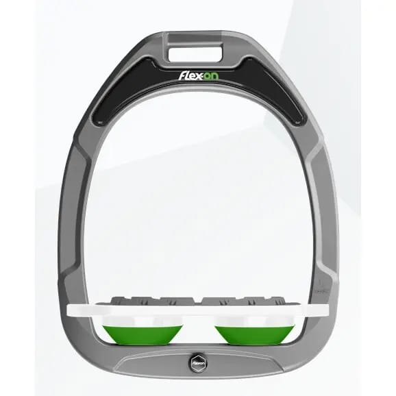 Plat Grip Aluminium/Wit/Groen Flex-On Green Composite