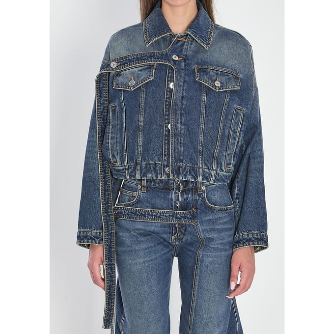 Denim strapjacke