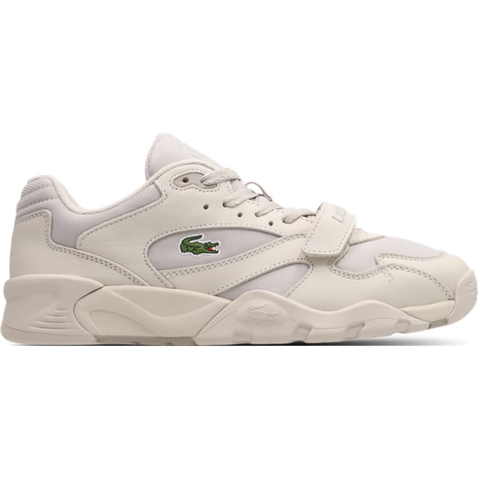 Lacoste Game Trainer Pro Sneakers Heren - Beige - Maat 41 - Leer