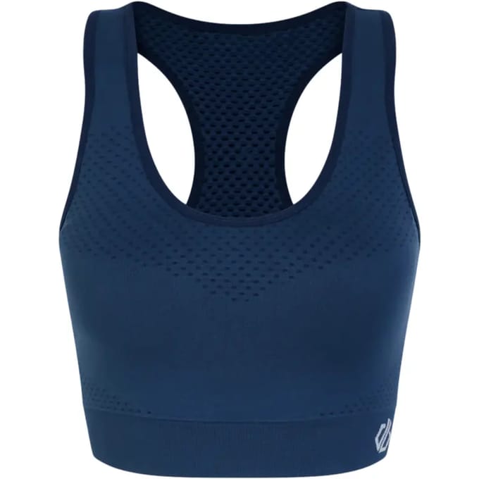 Dare2b Dont Sweat It Ii Sportbeha Met Lage Impact Blauw L Vrouw