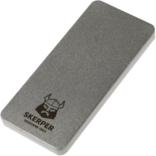 Skerper Pocket Stone SO003 Diamant/Keramische Slijpsteen in Pocket Formaat, Slijp ook Onderweg Messen Weer Scherp