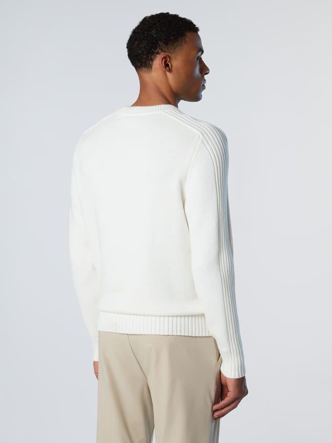 North Sails Trui Ronde hals met ribbels