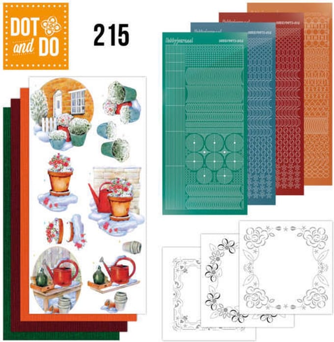 Dot and Do 215 - Jeanine's Art - Winter Charme - Watering Can