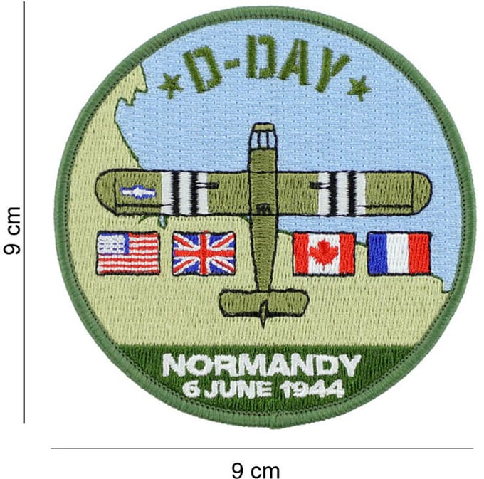 Embleem stof D-Day Waco