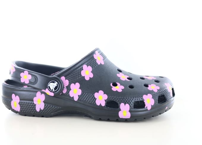 Crocs 212677 classic flower clog