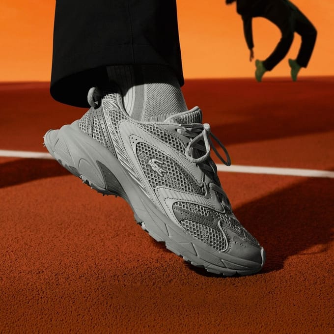 Lacoste Lacoste L003 Neo Sneakers grijs Textiel