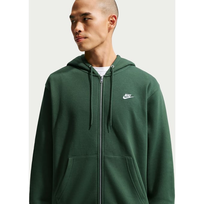 Nike Club Casual vest heren Donkergroen S