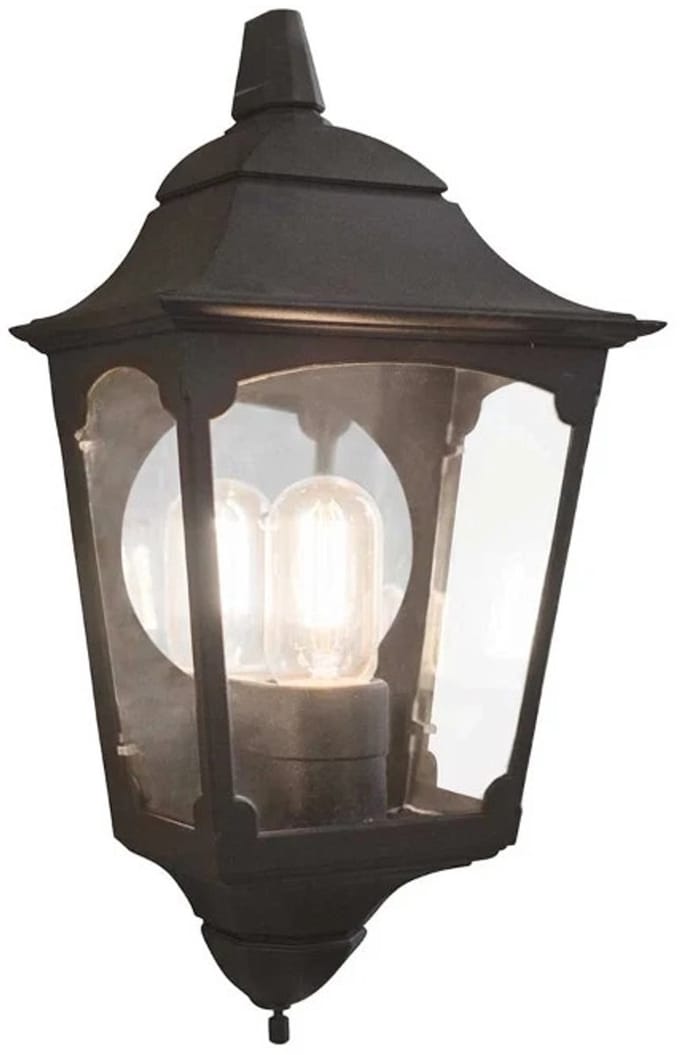 Elstead Lighting LED Buitenlamp Chapel | 1X E27 Max 60W | IP44 | Dimbaar | Black