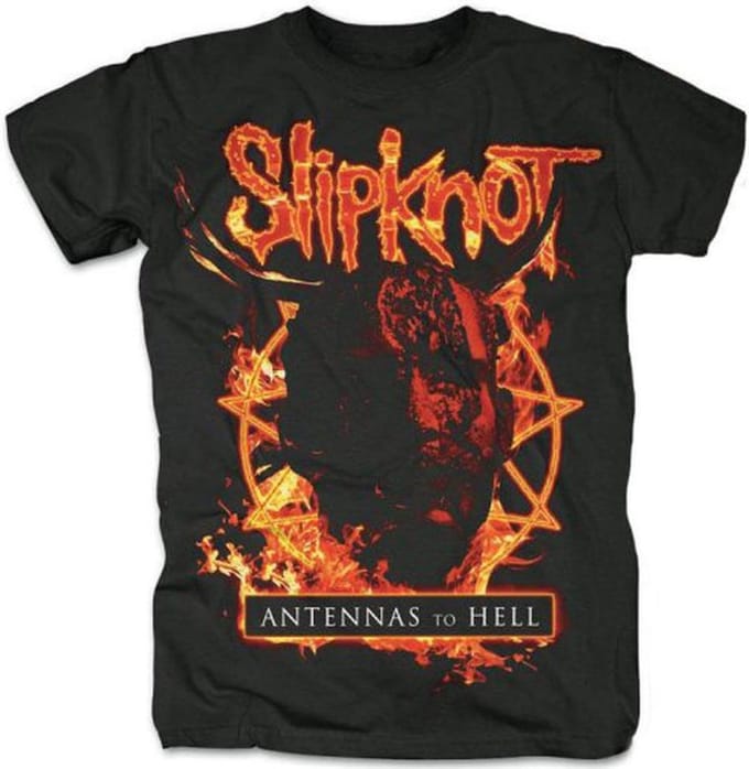 Slipknot - Antennas To Hell Heren Tshirt - S - Zwart