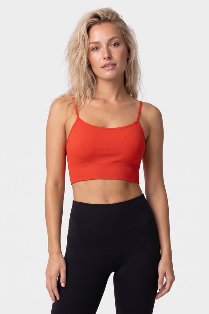 ARKET Rora Seamless Bra Orange Größe: XS | Unterhosen Outlet | Damen | Orange