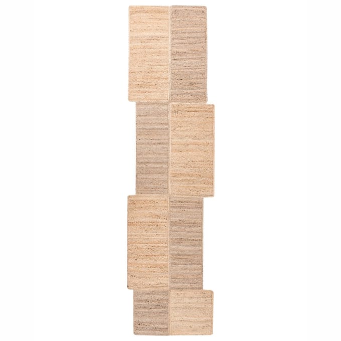 SANGLI - Vloerkleed - Beige - 80 x 300 cm - Jute