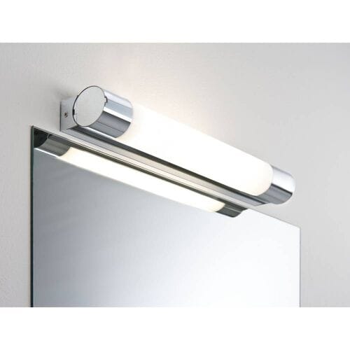 Selection Bathroom LED-spiegellamp Orgon Contactdoos IP44 3000K 570lm 230V 7,5W Chroom
