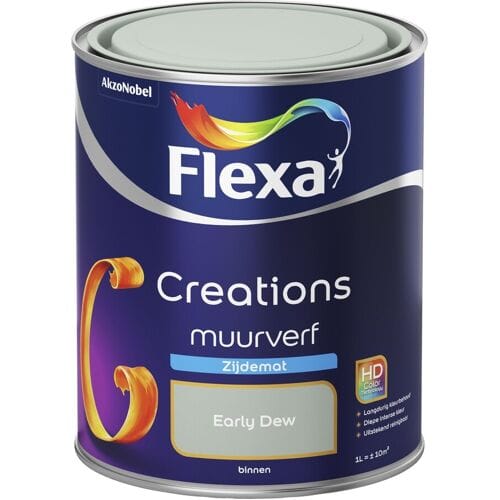Flexa Creations Muurverf - Zijdeglans - Early Dew - 1l