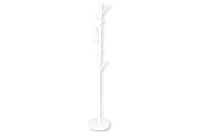 Staande kapstok Tree - stalen - 18 haken - wit