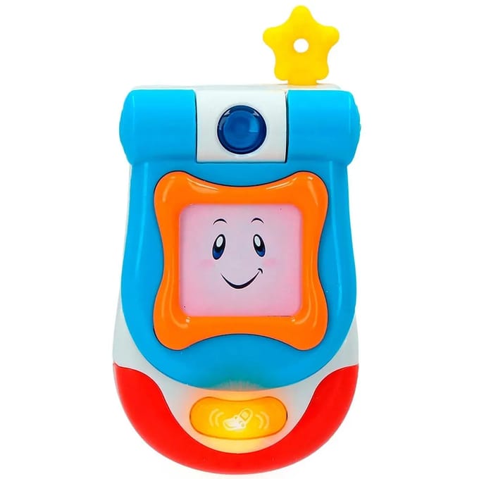 Mobiele telefoon met lichtjes en melodietjes Wifun