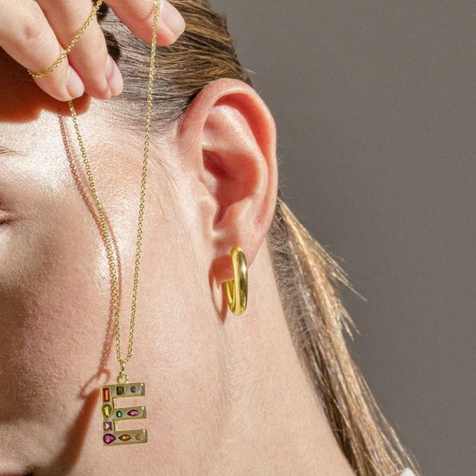 Luxenter 18K goudkleurige oorbellen - Nias
