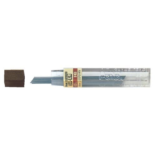 Pentel potloodstiften | 0.3 mm | HB | etui van 12 stuks