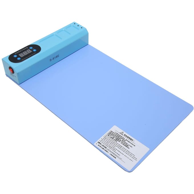 CPB Verwarmingskussen LCD Scherm Scheider Machine Mobiele Telefoon Tablets Touchscreen Verwijderaar Apparaat USB US Plug gray