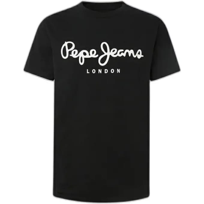 Pepe Jeans Zwarte Katoenen T-Shirt voor Mannen