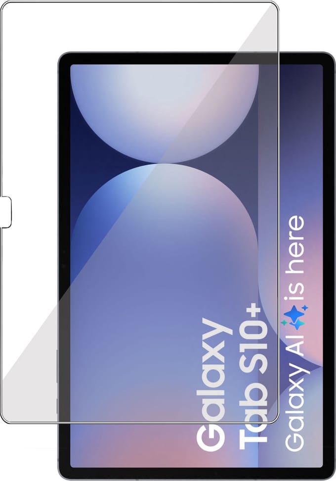 Screenprotector geschikt voor Samsung Tab S10 Plus 2024/Tab S9 Plus/Tab S9 FE Plus 2023 12.4 inch Screenprotector – Gehard Glas - Proteqt+