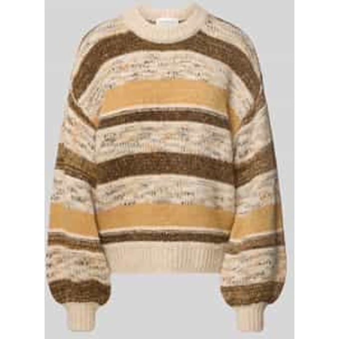 Gebreide pullover van lanawolmix, model 'Constance'
