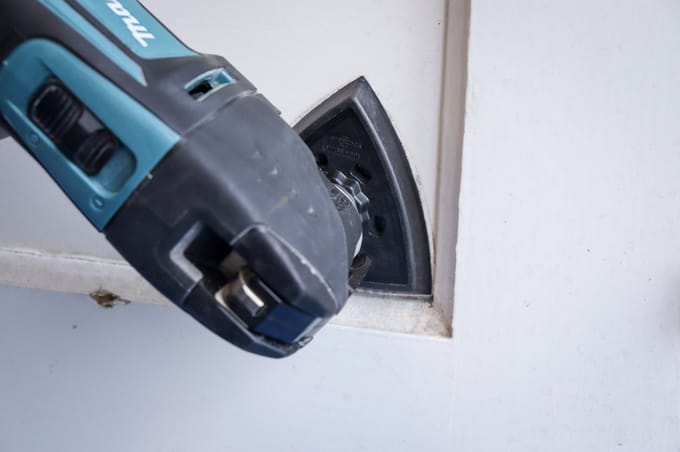 Wovar Multitool schuurzool driehoekig 93 mm | 2 Stuks