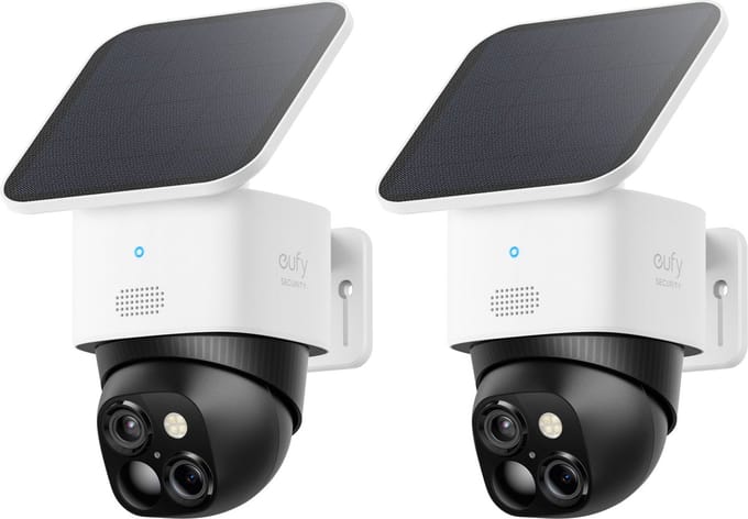 eufy Security SoloCam S340 - 360° buitencamera 2 PACK- Bundel voordeel