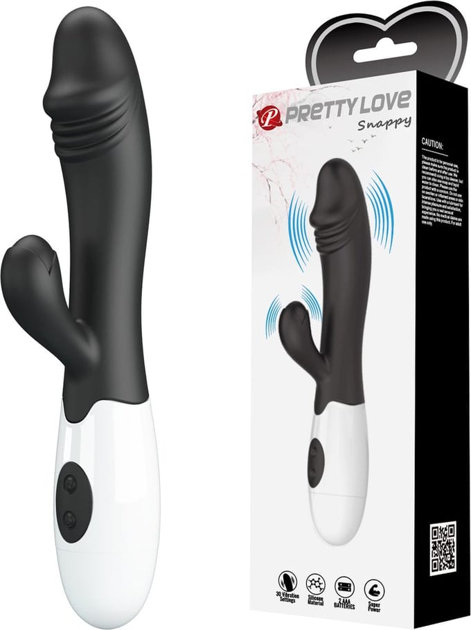 PRETTY LOVE - Snappy zwart, 30 trilfuncties