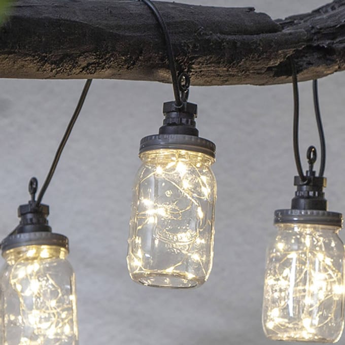 STAR TRADING LED lichtketting Circus Bottle in flesoptiek