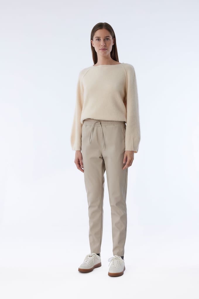Knitted Colette Pants Sand Taglia: L | Pantaloni da completo Outlet | Donna | Marrone