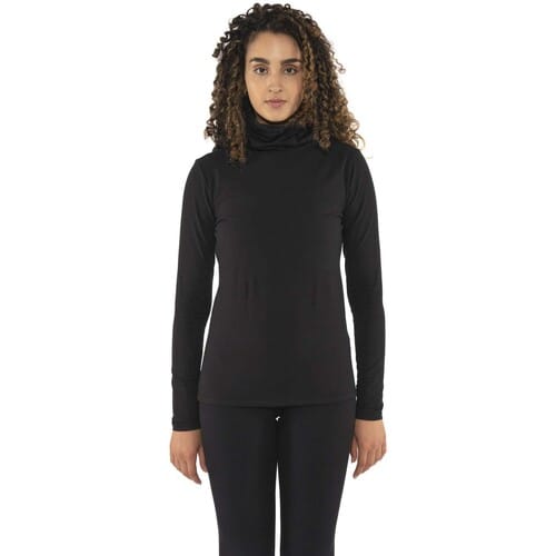 T-Shirt Lange Mouw Leone 1947 Woman High Collar Never Without