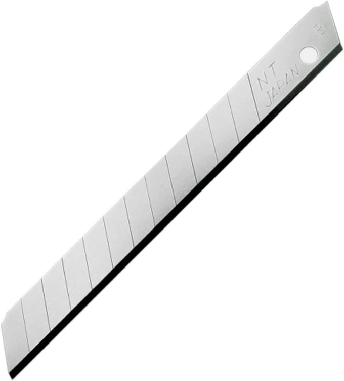 9 mm afbreekmessen Navulmessen Set 50 Stuks Hoogwaardig Koolstofstaal