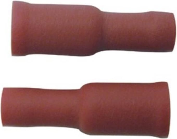 Skandia Stekerhulzen Rond - Rood - 50 Stuks