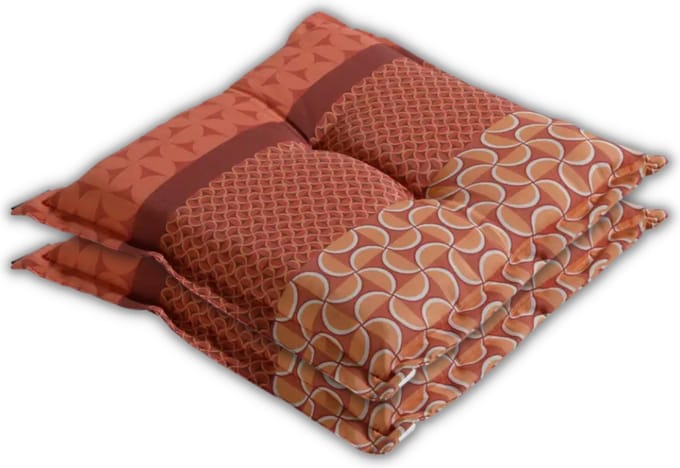 Madison - Zitkussen - Universeel - 2 stk. - 50x50 cm - Pasa Red - Hocker - Rood