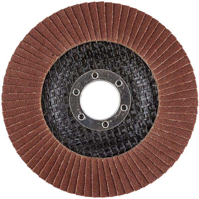 Graphite - Slijpsteen - 115mm x 22.2mm - P120 - Voor Staal en Hout