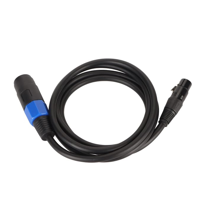 Professionele luidsprekerkabel 5,9ft lang PVC Vrouwelijk naar XLR Vrouwelijk Zuurstofvrij Koper Versterker