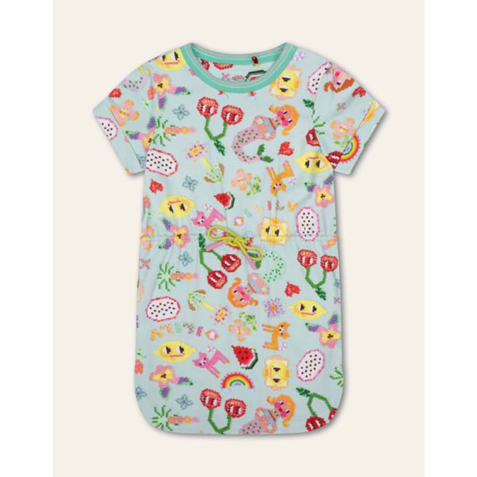 Oilily Dudu Jurk- maat110/5yr Surf Spray