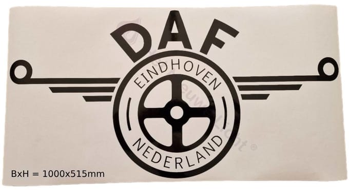 Sticker - Daf Logo Classic - 1000x515mm (bxh)
