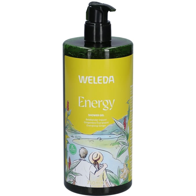 Weleda Energy Douchegel Energieke Gember 750 ml