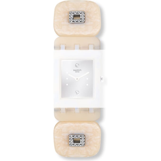 Swatch Plastic - Square SUB 18mm ASUBW110A SUBW110 Skytop Large Horlogeband