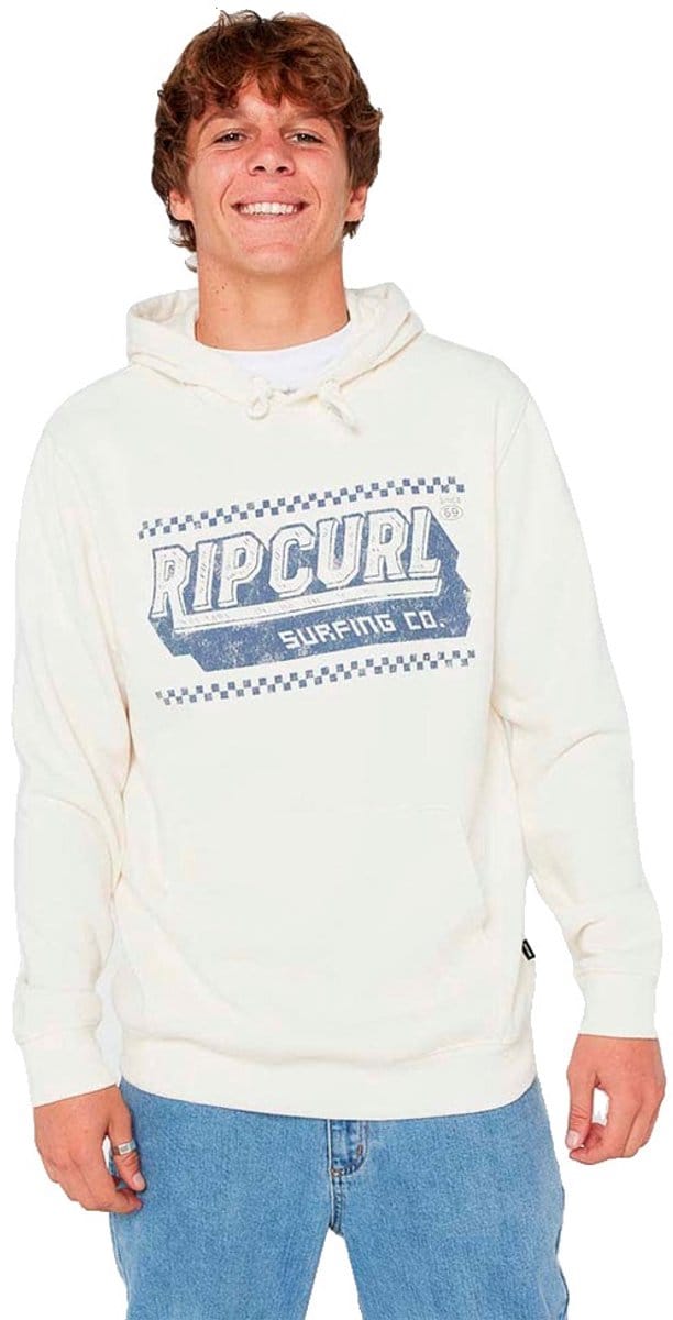 Rip Curl Down The Line Hoodie Wit M Man