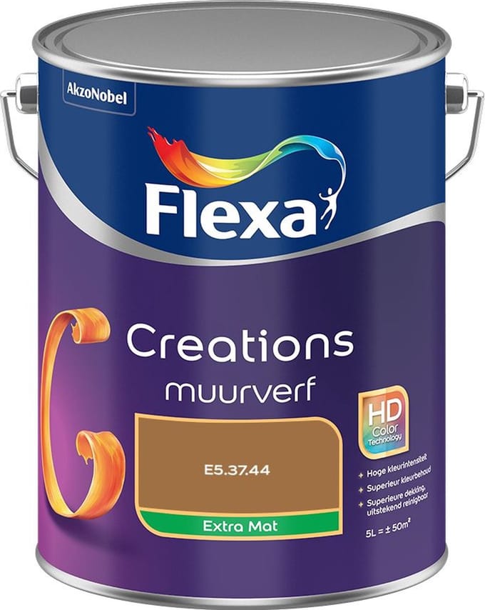 Flexa - Creations Muurverf Extra Mat - E5.37.44 - Mengverf - 5 L