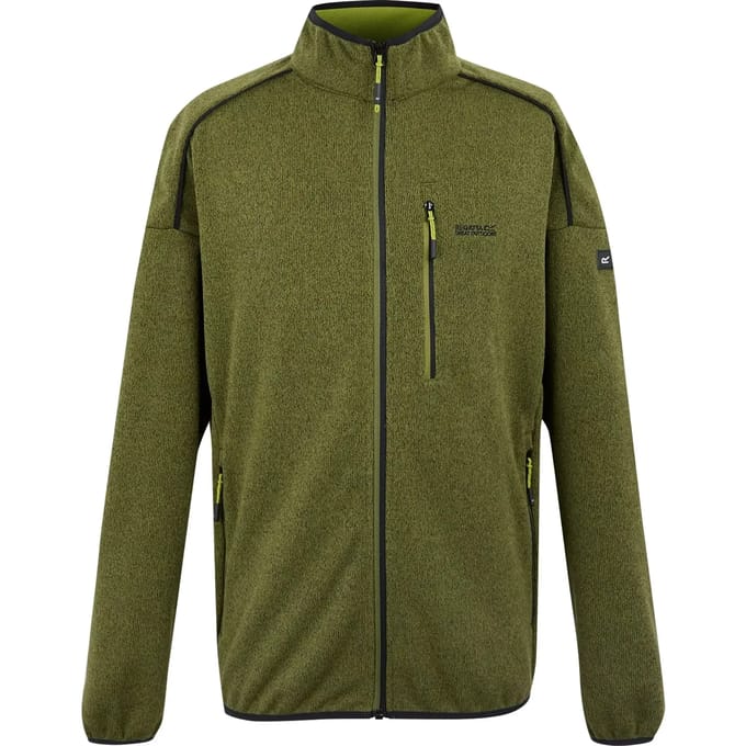 Fleece Heren Hiking Zip-up Met Zijzakken