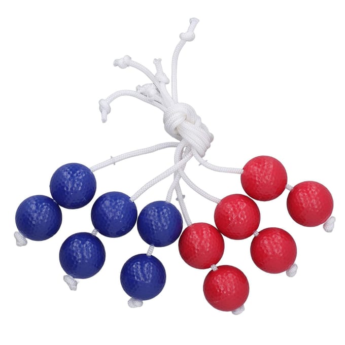 Golf Ladder Toss Ballen Ladder Toss Bolo Vervangingsset Buitenspel voor Gazon Tuin Strand voor Kinderen blue